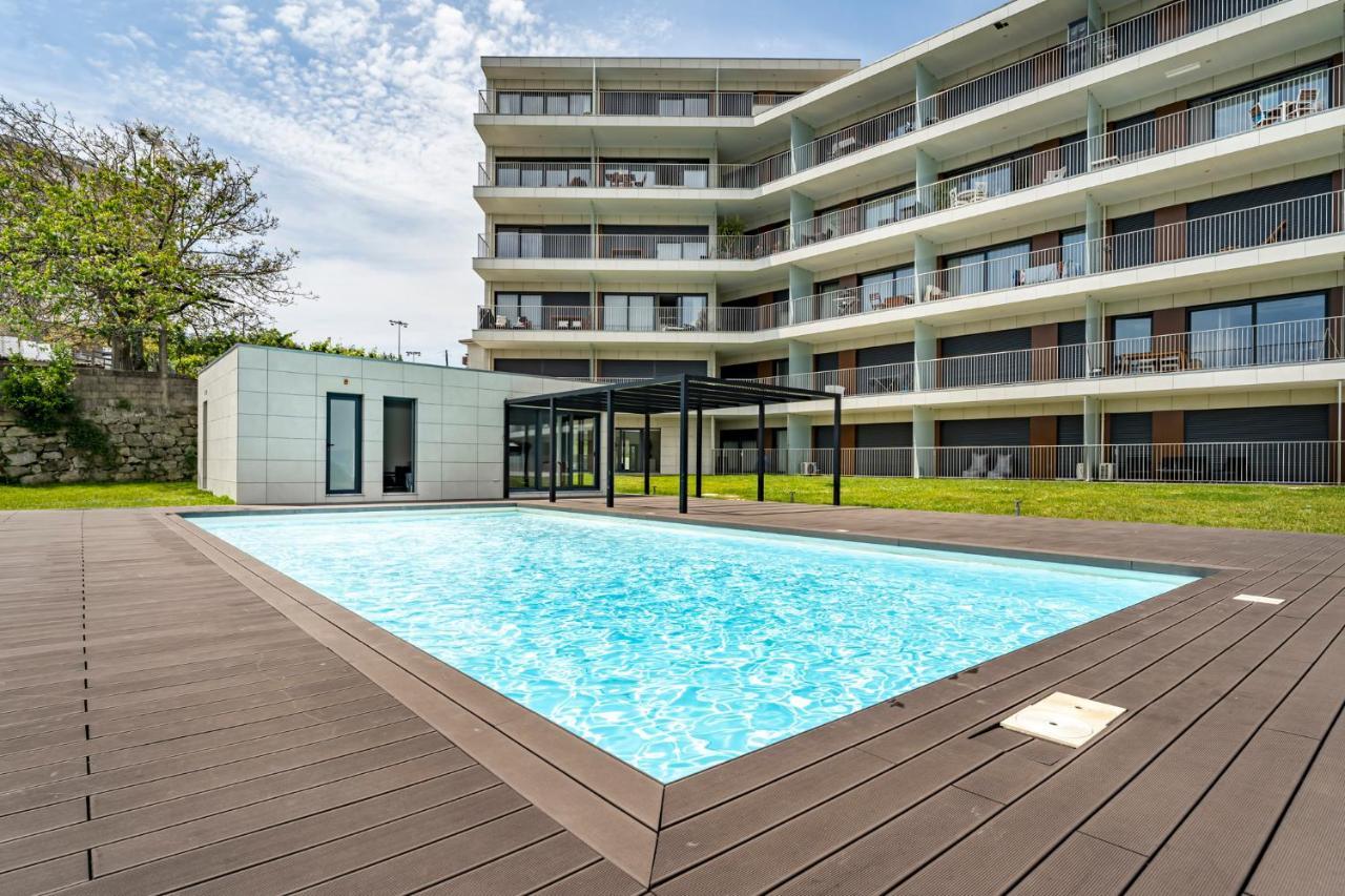 波尔图Antas Park Flat With Pool公寓 外观 照片